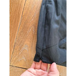 Hilton Hollis Striped Wide Leg Dress Pants Women Size 8 Gray Photo 2