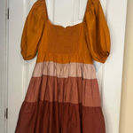 Moodie Baby Doll Colorblock Balloon Sleeves Photo 1