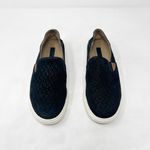Olukai [] Pehuea Black Textured Embossed Suede Leather Slip On Sneakers Size 6 Photo 2