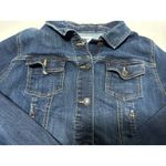 Old Navy Women's Classic Jean Jacket Maternity Size L Photo 4