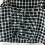 BP Black and light blue plaid cropped top from Nordstroms size small Photo 4