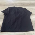 SPANX‎ Womens Black Short Sleeve Zip Back Slimming Funnel Top Shirt Size XL Photo 4