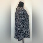 Pleione - Black and White V-Neck Blouse Size S Photo 1