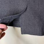 Banana Republic  petite skirt gun metal gray stretch 8P Photo 7