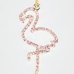 Flamingo NEW Pink  Rhinestone Necklace Chain Necklace Pink Photo 0