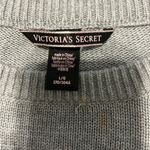 Victoria's Secret  grey ANGEL Cashmere Blend Sweater size large Photo 3
