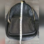 Juicy Couture Large Black Logo Faux Leather Backpack Photo 10