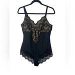 NWT PINSY Sculpting Lace Shapewear Bodysuit Size 1X Black Photo 4