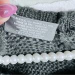 Wooden Ships Charcoal Gray Sweater with Camo Blue Star Size S/M Photo 5