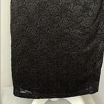 Forever 21 Black Lace Knee Length Skirt Body-con S Photo 4