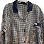 Crystal XL Silk Paisley Button Photo 4