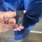 Jason Wu  Women's Blue‎ Sleeveless Blazer Vest Shoulder Pads Flap Pockets Size 8 Photo 3