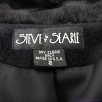Vintage Steve by Searle black swing full length coat, vintage size 2, USA made Size L Photo 12