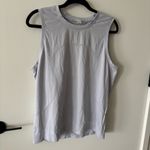 Lululemon  Swiftly Breathe Muscle Tank Serene Blue Size 10 Photo 3