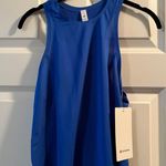 Lululemon Lightweight Run Knit Tank Blazer Blue Size 4 Photo 1
