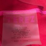 Terez  Red Pink Colorblock Scoop Neck Activewear Fitness Yoga Gym Tank Top Size S Photo 2