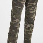 One Teaspoon  Shabbies Green Camo Print High Rise Drawstring Pants Size XS Photo 0