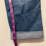 U.S. Polo Assn. Medium Wash Blue Relaxed Floral Cuffed Hem Jeans Size 8R NWT Photo 7