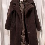 ZARA Brown Teddy Coat Photo 0