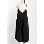 Final Touch WASHED WOVEN SLOUCHY FITTED JUMPSUIT WITH CAMI STRAP. MADE IN USA Photo 3