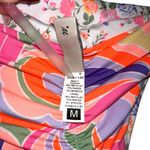 Maaji NWOT Floral Swirl Print Reversible Bikini Botton MEDIUM Photo 4