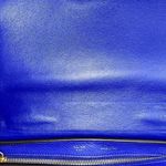 CELINE Authentic Leather/Calfskin Suede Trapeze Indigo Shoulder/Top Hand… Photo 13