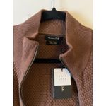 Massimo Dutti  Cotton/Cashmere Blend Zip-Up Sweater Photo 1