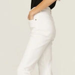 AGOLDE  Riley High Rise Straight Crop Jeans in White Size 23 Photo 0