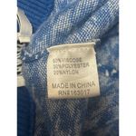 Princess Polly Blue Houndstooth Gingham High Waist Knit Biker Shorts Size S/M Photo 5