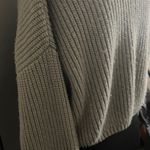 Elodie  Ribbed Knit Sweater - Gray Photo 4