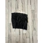 Like an angel Black faux leather skirt Photo 1