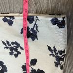 Self Portrait sleeveless floral sequin midi dress blue white sz 0 Photo 7