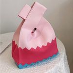 Mini Colorblock Knit Bag Photo 0