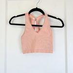 Free People Movement | Free Throw Crop Ribbed Athletic in Peaches Orange XSmall Photo 2