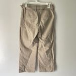 Aritzia Babaton Beige Linen Blend Wide Leg Culotte Pants With Detachable Belt Photo 3