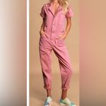Pistola New Grover Jumpsuit In Yellow - Flamingo  nwot $170 revolve casual fall Photo 1