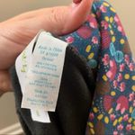 Matilda Jane  Finn Gray Floral Embroidery Circle Skirt Photo 5