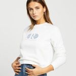 Rolla's NWT Rolla’s Spellout Crewneck Sweatshirt Small Photo 0