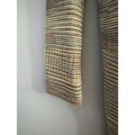 Missoni M Gold Metallic Striped Button Blazer Cardigan Sweater Women’s Size 8 Photo 3