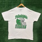 Philadelphia Eagles white T-Shirt Size Large Photo 0