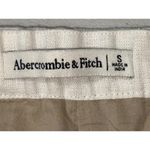 Abercrombie & Fitch  Tan White Linen Wrap Mini Skort Mini Skirt Womens Size Small Photo 2