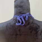 J.Crew  70’s print halter style swim top size large Photo 5