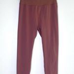 Vuori  Rib Studio High Rise Legging Terracotta Sz M Photo 0
