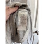 QUINCE SuperSoft Fleece Pullover Hoodie in Heather Grey Photo 4