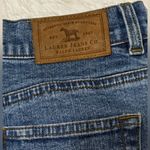 Ralph Lauren LAUREN  Jeans Denim High Rise Straight Leg Blue Cotton Size 14 P Photo 7