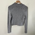 Lululemon Cotton-Cashmere Blend Mock Neck Sweater Gray Womens Size 2 Photo 6