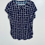 B&W Dress Top. Sm (runs big). NWOT Photo 1