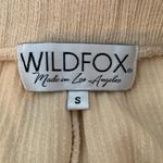 Wildfox Ribbed Wide Leg Cora Pants Size Small Wheat Color Photo 6