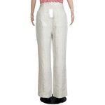 Reformation Freddie Linen Pants, Oatmeal, 10 (US) Photo 8
