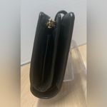 Michael Kors Wallet Jet Set Travel Black/Gold Bi-fold Snap Photo 3